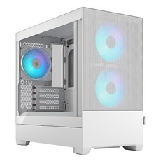 fractal design 透明鋼化玻璃迷你塔式流行迷你空氣 RGB 白色 TGC, Pop Mini Air RGB 白色 TGC