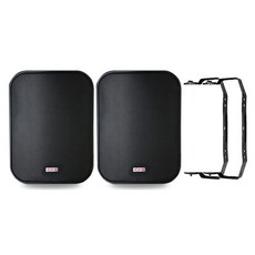 160W 출력 스피커 2p + 전용브라켓 2p 세트, 블랙, EPA-160