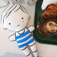 nalalamrskkang 插畫娃娃製作 Buddy Buddy DIY 套組, 1個, 嚕嚕