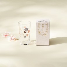 토요사사키 벚꽃 유리컵 170ml, 1개
