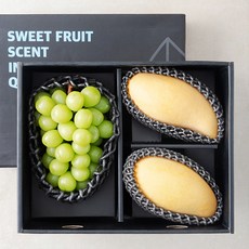 수플린 시그니처 샤인머스켓 + 망고 과일선물 세트 1호 1.3kg, 1세트