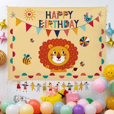 Peito 生日慶祝派對回憶橫幅布條, E13