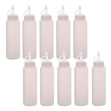 JJ LDPE醬料容器, 240ml, 10個