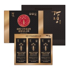 Yangbongnh 6年根高麗紅參精隨身包 + 提袋組合, 300g, 1組
