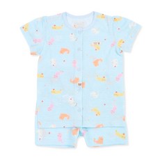 오가닉맘 유아용 꼬미 반소매 내의 상하 세트 MJMP2B02