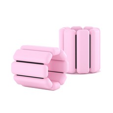 手臂啞鈴沙袋 220g x 2p 套組粉色, 1套