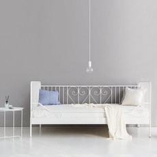 마켓비 MELDAL 데이베드 침대 100200 KS1019BD 1 방문설치, 에그화이트