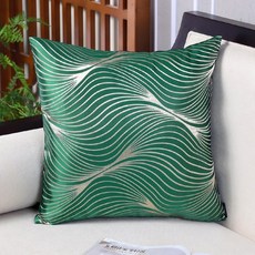 卡里斯金色緞面縫線抱枕套