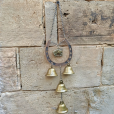 Treova 居家庭院裝飾 壁掛式鐵製復古馬蹄小馬 四款 2入, 單一顏色