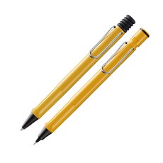 LAMY Safari Sharp+圓珠筆黃色套組, 1組