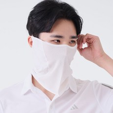 이츠굿텐 자외선 차단 쿨 골프 마스크 효성 aqua-x 원단 사용 베이직 S형 목토시 여름 넥워머 넥쿨러 바라클라바