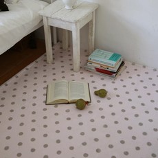 The Frigg 可水洗 Morena 圓點設計超細纖維客廳地毯