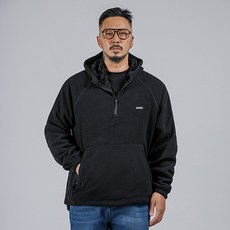 FIVEXLARGE 男性中等重量刷毛套頭風衣 WCJM 381