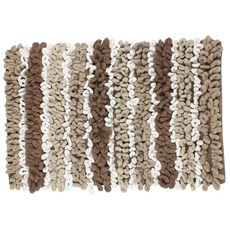 Muse 棉質浴室地墊, 棕色