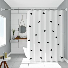 마메 샤워 커튼, 삼각도트, 1개