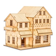 Cohimo diy 木製組裝袖珍小屋 3W280, 花朵小屋, 1個