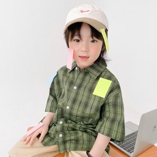 BerryCloset Flow 夏季格紋兄弟裝襯衫