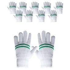 World Clean 工作用內襯手套 HK, 混色, 10雙