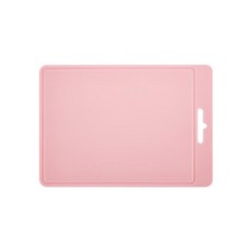 리본제이 폼폼 실리콘 도마, 베이비핑크, 1개