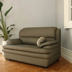 라라홈 나폴리 2인용 소파 + 쿠션 랜덤발송 방문설치, 머드그레이