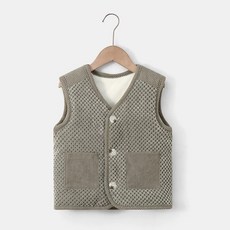 Arve 兒童 Luna 口袋刷毛背心