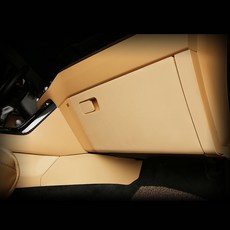 크립톤 가죽 기어사이드 커버 4p, 모하비 더 마스터, 새들브라운(오플)