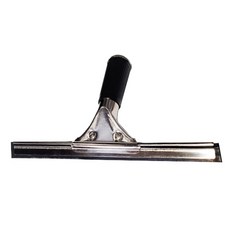 World Clean 一鍵式不鏽鋼刮水器 25cm, 黑色, 1個