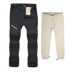 Daysoy 男款重點拉鍊防風褲