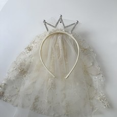 BEASOL 女童皇冠紗質髮箍