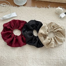 소리달 드렌스 장미 플라워 스크런치 곱창밴드 3종 세트