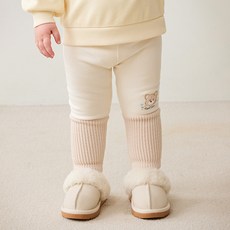 mollimelli 毛茸茸邱比特刷毛內搭褲