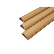 리빙포올 고강도 전선몰딩 3호, 우드색, 6개