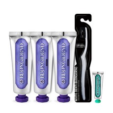 DENTI BUONGIORNO 牙齦護理牙膏 100g x 3p+微毛牙刷+旅行迷你牙膏隨機出貨套組, 1套