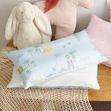 Kids Sesa SESA Online 兒童恐龍護頸枕 + 枕芯套組, 藍色