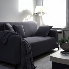 sellinroom 生活防水沙發防水型沙發套+尖頭固定海綿 6個, 深灰色, 1個