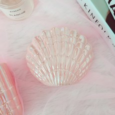 위플립 자개 진주조개모양 칫솔꽂이, 1개