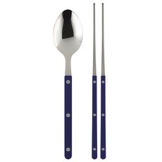 Maison Objet Parve 單人湯匙筷子組, 湯匙+筷子, 1組, 海軍藍