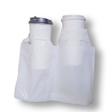 PLA生物可分解塑膠杯袋 虛線型, 200件, 1個