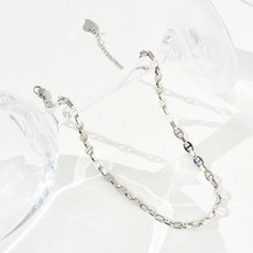 노이드비 써지컬스틸 돼지코 사슬연결 체인 여성목걸이