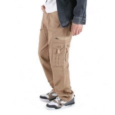 남성용 NP04 빈티지 면혼방 카고 팬츠