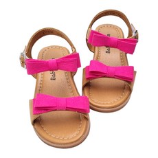 BabyZZam 女童雙蝴蝶結涼鞋 C106