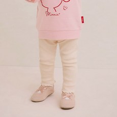 milkmile 女童甜心奶油羅紋內搭褲