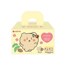LOTTE 樂天 Dream Cacao聯名熊骰子巧克力球 72% 344g, 1組