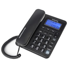 Hans來電顯示有線電話 黑色, HP-900