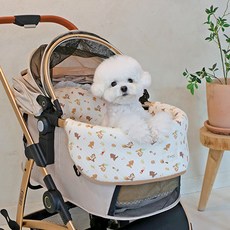 ITS DOG 狗狗迪士尼有機手推車舒適墊, 奇奇蒂蒂 樂趣, 1個