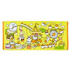 gudetama 蛋黃哥 浴巾, gu-樂園, 1條