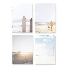 Monolike A5 手帳補充內頁 復古照片 B款 25p x 4種, 1套