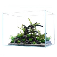 Kanhu高品質全視角裸缸20立方水族箱, 單色