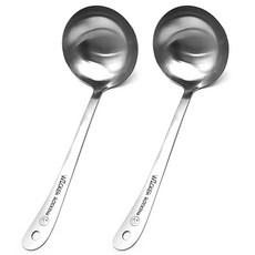 WICKER ROCKING 不鏽鋼湯勺 M/L號, 單色, 2個
