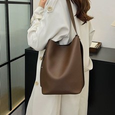 ARTJOY DIY My Shoulder水桶包製作皮革工藝組, 1套, 深棕色